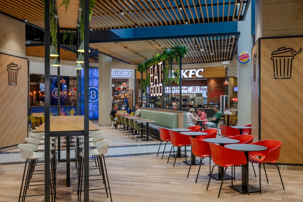 CORVIN PLAZA Ételudvar megújítása - 2025.