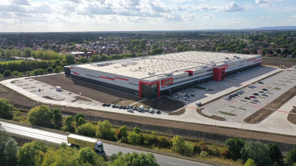 Rossmann BTS raktárépület